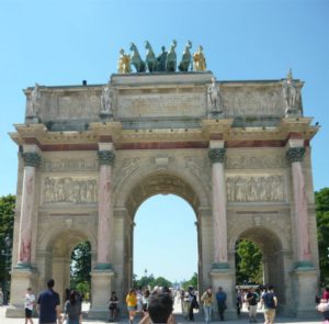Arc de Triomphe du Carrousel, Paris, France