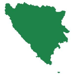 Bosna i Hercegovina - silhouette