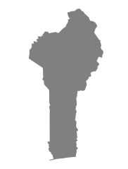 Benin - silhouette