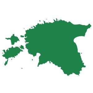 Estonia - silhouette