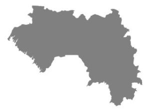 Guinea - silhouette