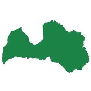 Latvia - silhouette