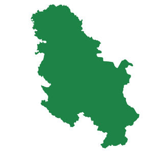 SERBIA-Srbija - silhouette