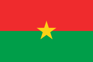 Burkina Faso-flag, zastava
