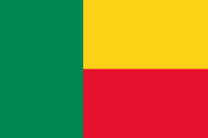 Benin-flag, zastava