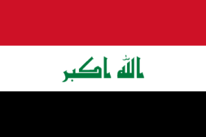 Iraq flag - Irak zastava