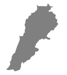 lebanon - silhouette