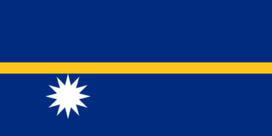 Nauru -flag, zastava