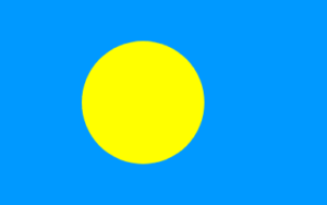 Palau -flag, zastava
