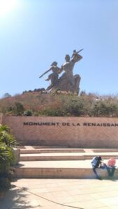 Monument de la Renaissance Africaine in Dakar, Senegal