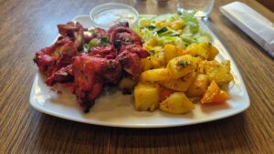 Nameste Express indijska restavracija Ljubljana - chicken tikki tandoori